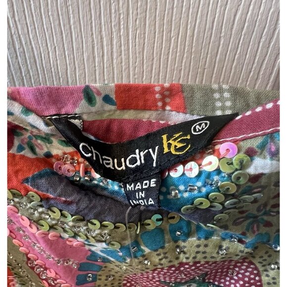 Tropical Floral Mini Dress with Spaghetti Straps - Picture 4 of 6